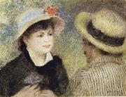 Pierre Renoir, Boating Couple (Aline Charigot and Renoir)